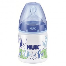 颜色可能随机 Nuk First Choice 奶瓶 150ml 蓝色 0-6个月